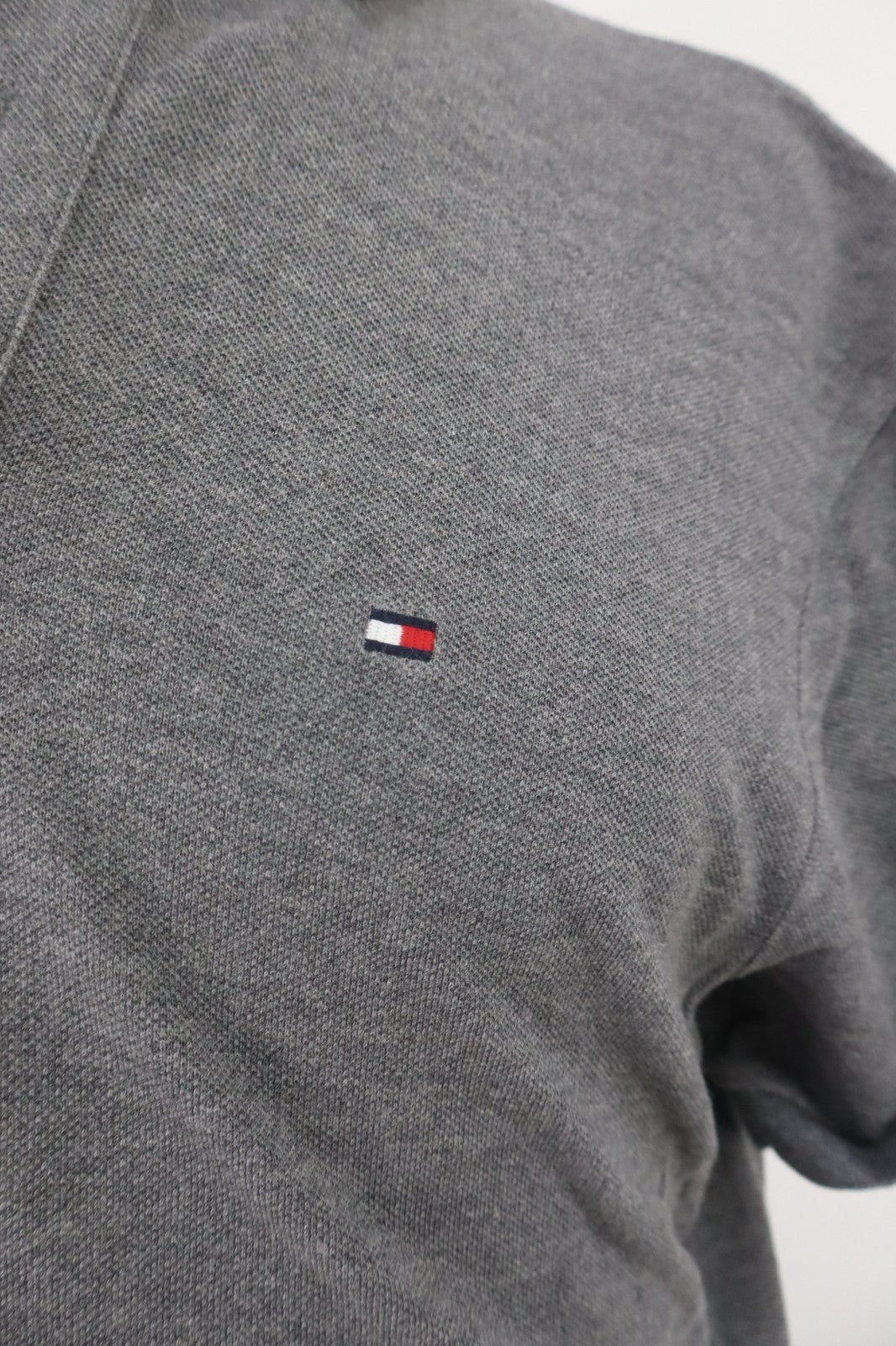 TOMMY HILFIGER POLO MAGLIA UOMO TG. M MAN T-SHIRT CASUAL VINTAGE COTONE