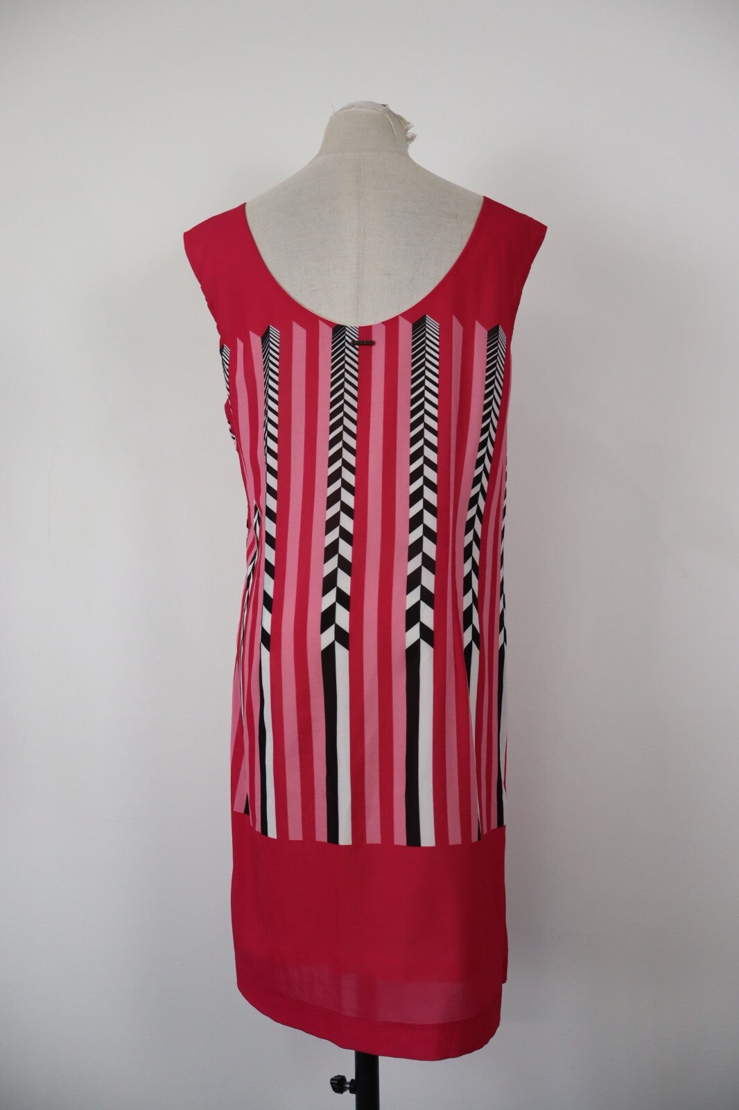 BYBLOS VESTITO DONNA TG. 44 WOMAN CASUAL VINTAGE DRESS ABITO