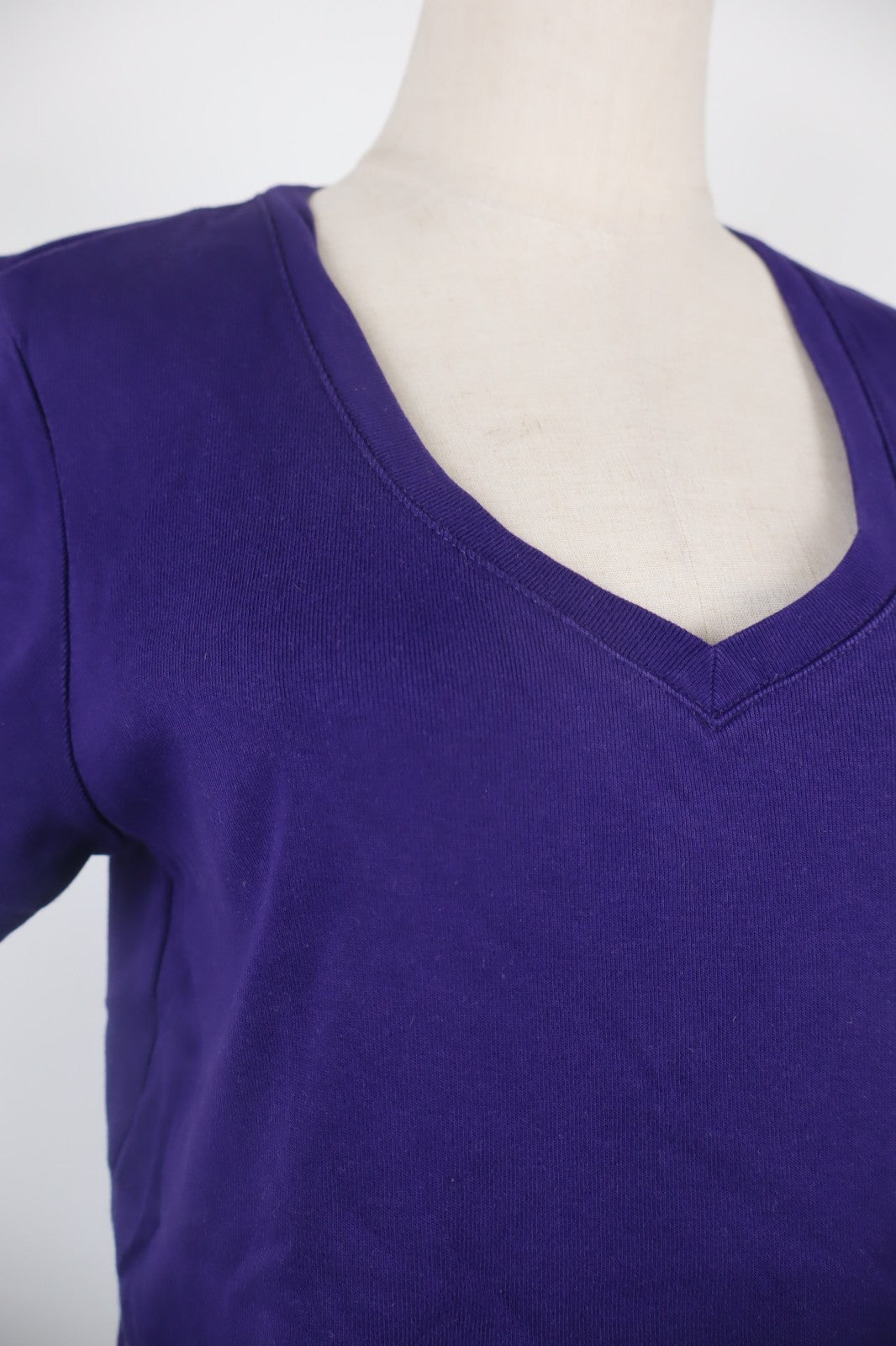 RALPH LAUREN SPORT MAGLIA DONNA TG. XL WOMAN CASUAL VINTAGE T-SHIRT COTONE LOGO