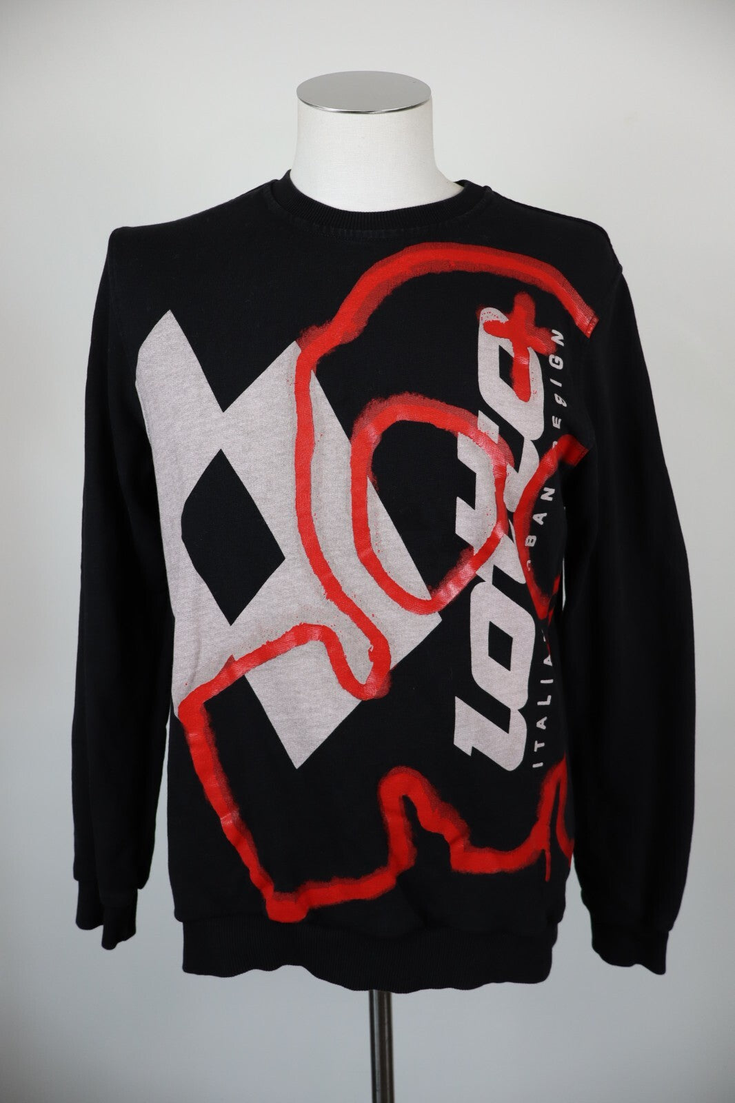 LOTTO BUT NOT FELPA MAGLIA COTONE UOMO Tg S MAN COTTON JACKET SWEATSHIRT VINTAGE