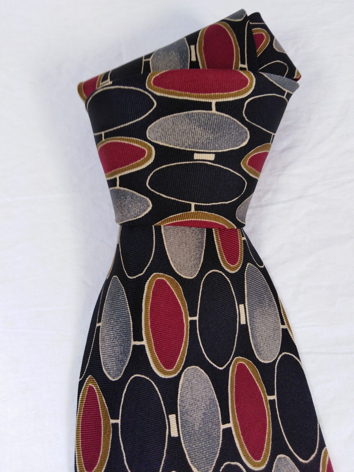 BASILE 100%  SILK TIE SETA CRAVATTA NECKTIE MADE IN ITALY