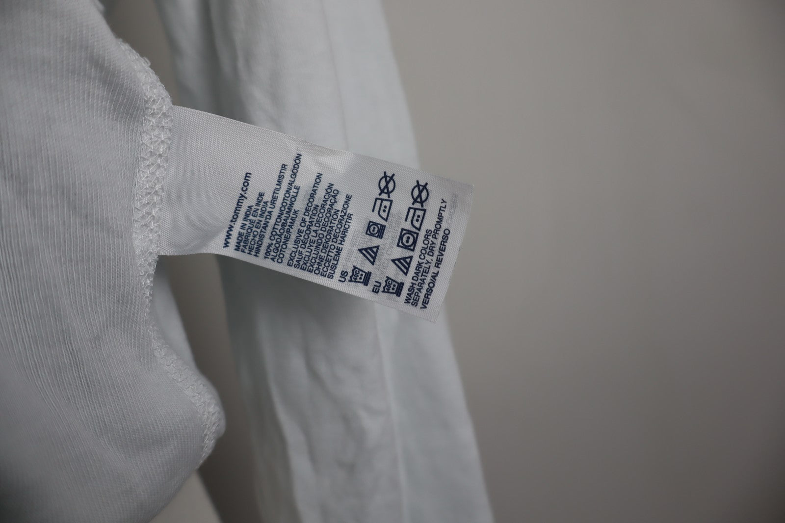 TOMMY HILFIGER DENIM MAGLIA COTONE UOMO TG. M MAN T-SHIRT VINTAGE CASUAL COTTON