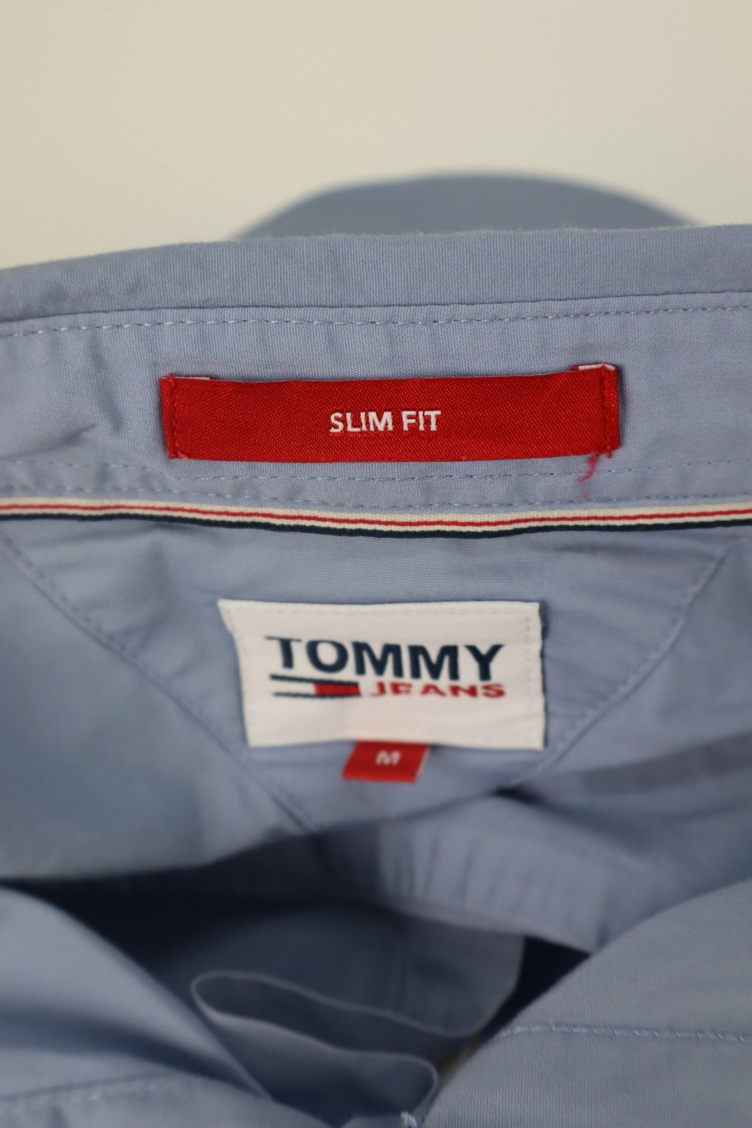 TOMMY HILFIGER CAMICIA SHIRT UOMO Tg M MAN VINTAGE CASUAL COTONE