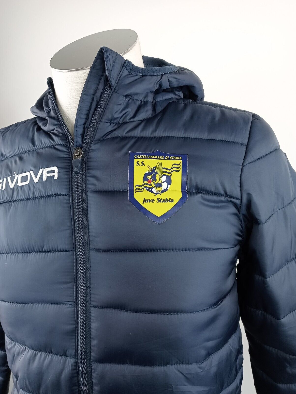 GIVOVA JUVE STABIA GIUBBINO CALCIO UOMO Tg XS MAN SPORT JACKET SOCCER