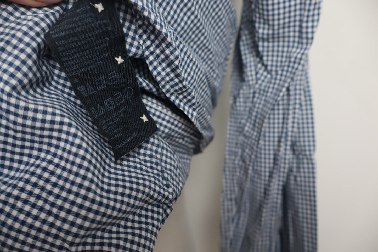 TOMMY HILFIGER CAMICIA UOMO TG 2XL MAN CASUAL VINTAGE SHIRT COTONE MANICA LUNGA