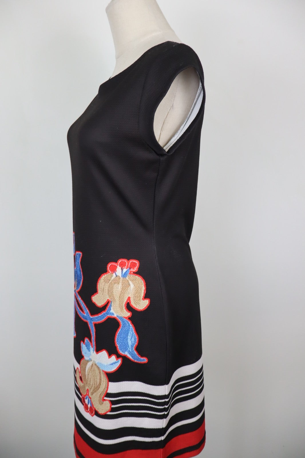 DESIGUAL VESTITO DONNA TG. M WOMAN CASUAL VINTAGE DRESS ABITO FLOREALE