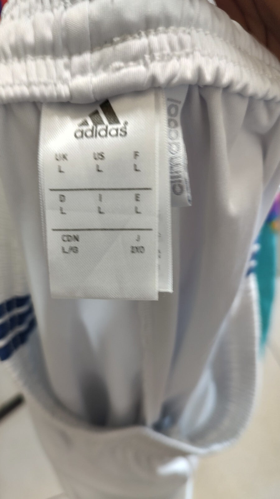 ADIDAS REAL MADRID COMPLETO CALCIO UOMO L FOOTBALL JERSEY SPORT VINTAGE 11 BALE