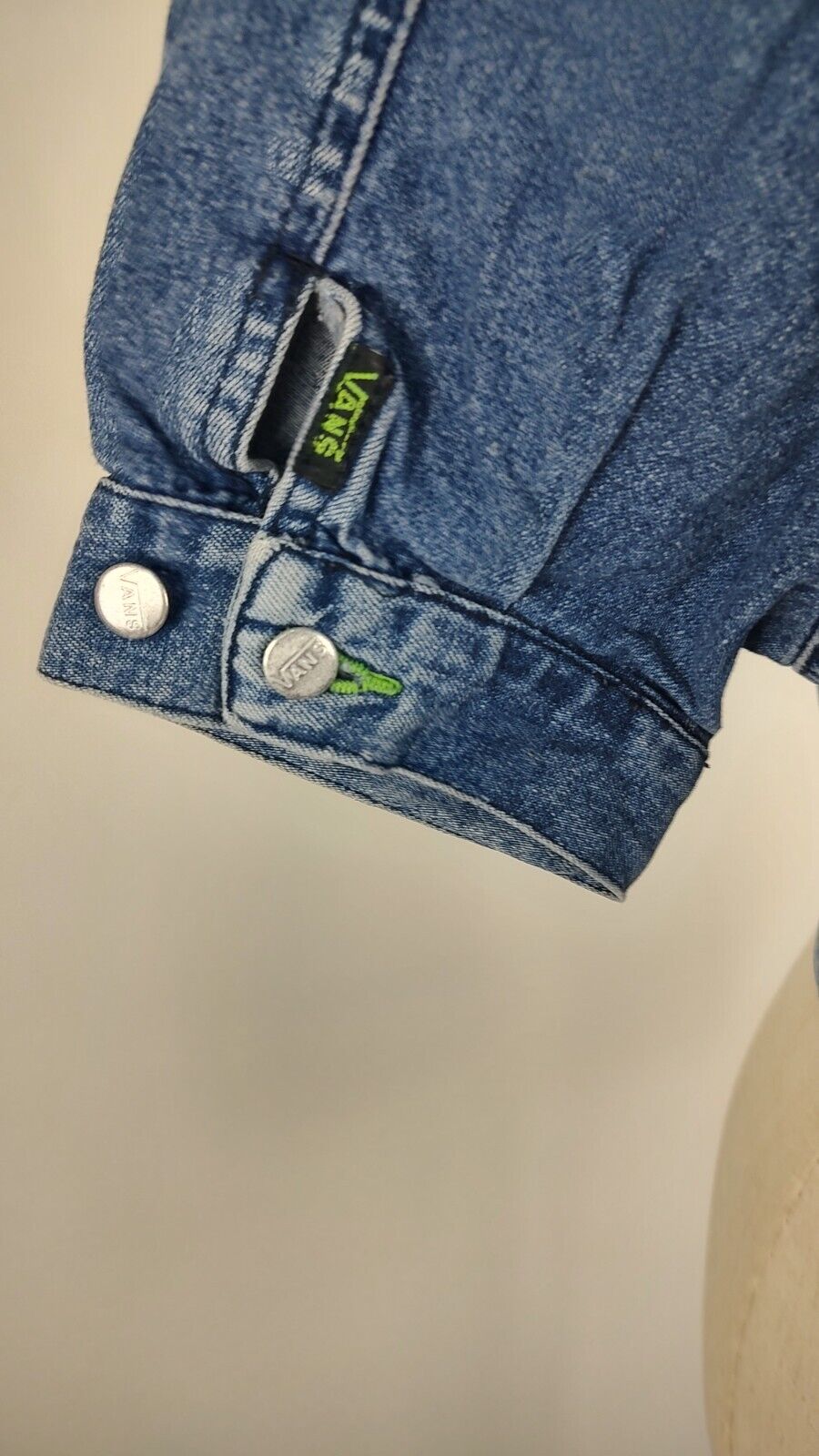 VANS GIACCA DONNA COTONE Tg M WOMAN CASUAL VINTAGE JACKET COTTON DENIM