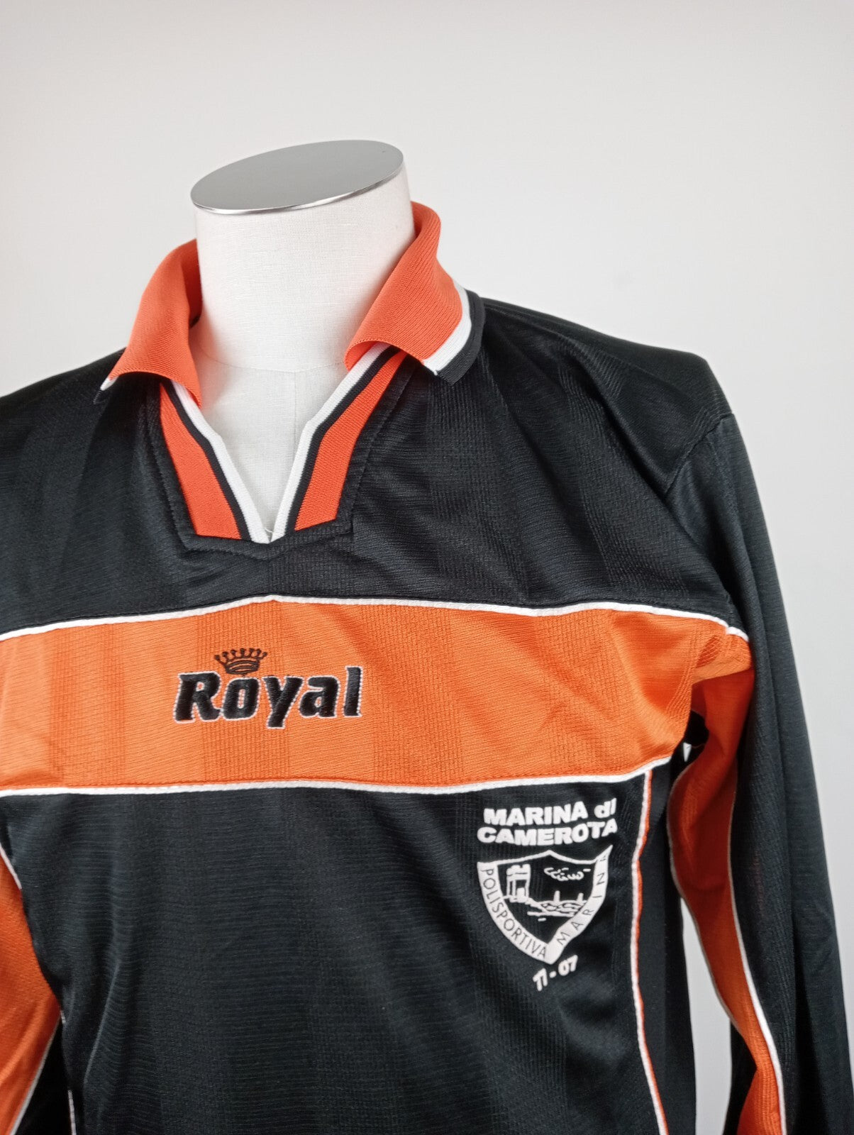ROYAL N 17 MARINA DI CAMEROTA MAGLIA CALCIO TRIKOT UOMO M SOCCER JERSEY VINTAGE