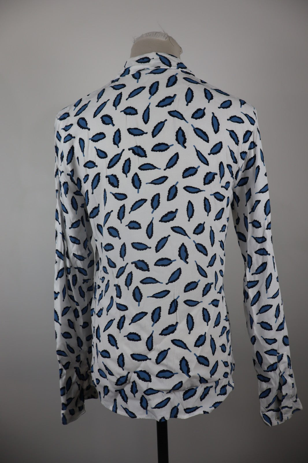 EMME MARELLA CAMICIA MANICHE LUNGHE DONNA TG. 42 WOMAN SHIRT CASUAL VINTAGE LOGO