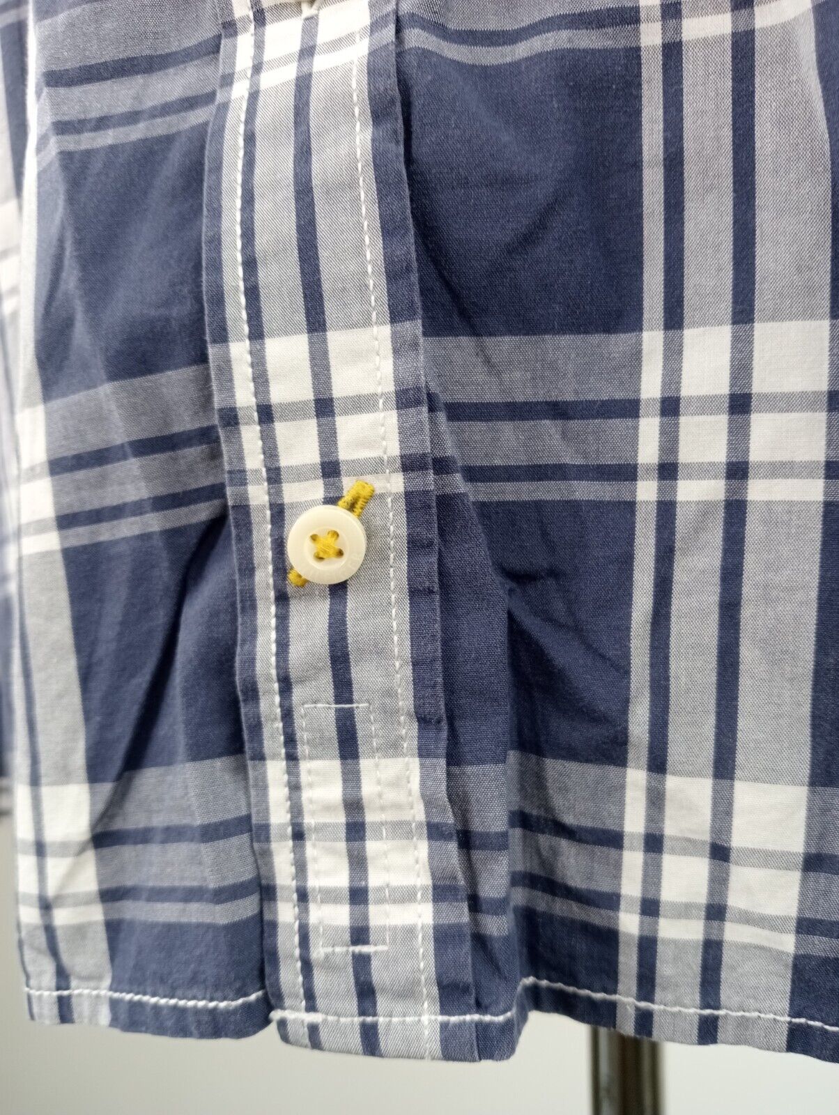 TOMMY HILFIGER CAMICIA UOMO TG. S MAN CASUAL VINTAGE SHIRT COTONE MADE ITALY