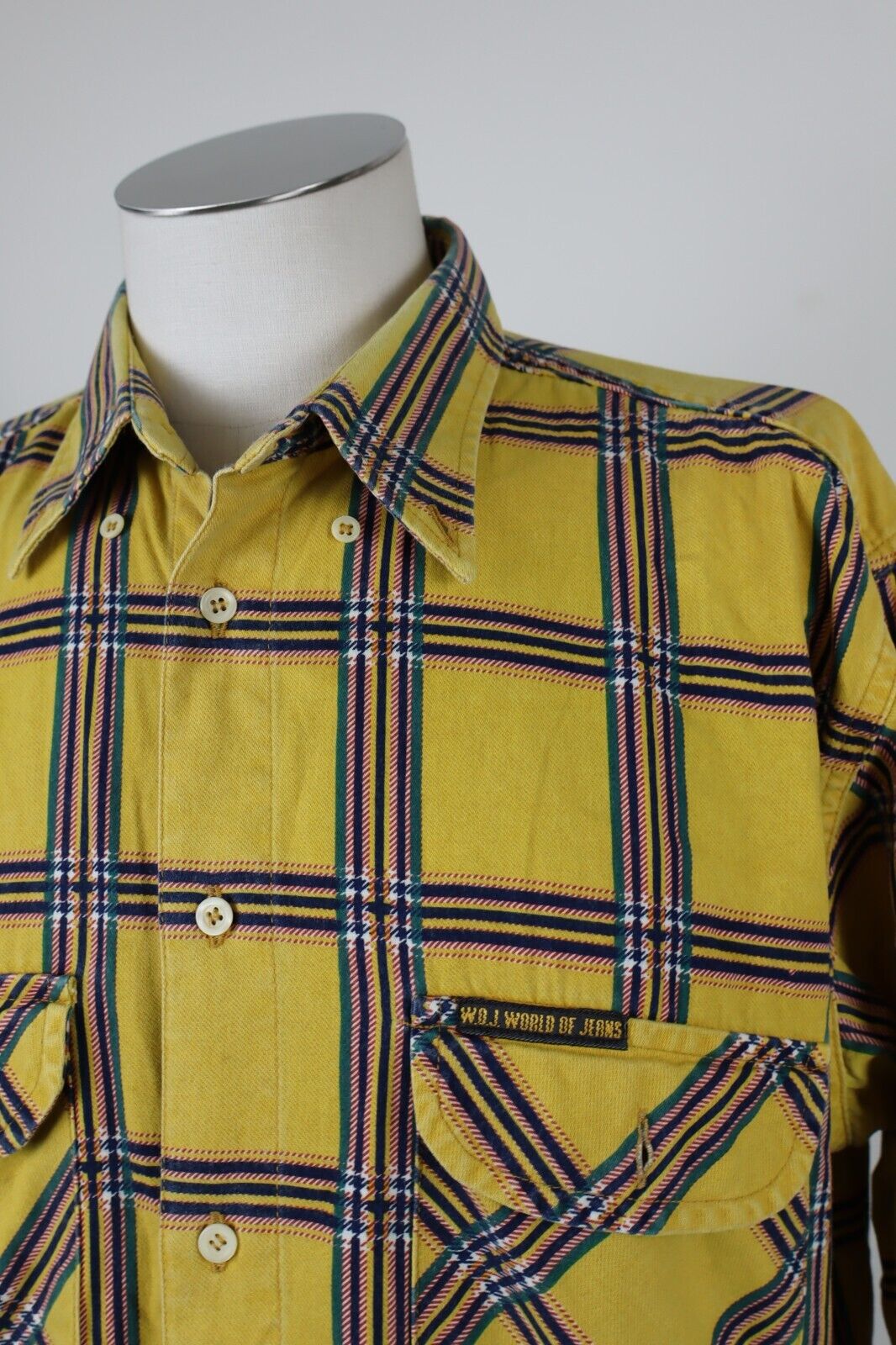 CASUCCI CAMICIA UOMO COTONE TG XL  MAN CASUAL VINTAGE SHIRT COTTON