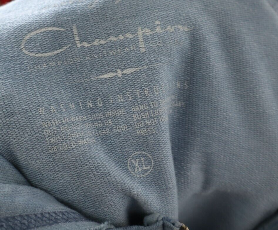 CHAMPION FELPA CAPPUCCIO UOMO Tg XL MAN CASUAL VINTAGE SWEATSHIRT CASUAL COTONE