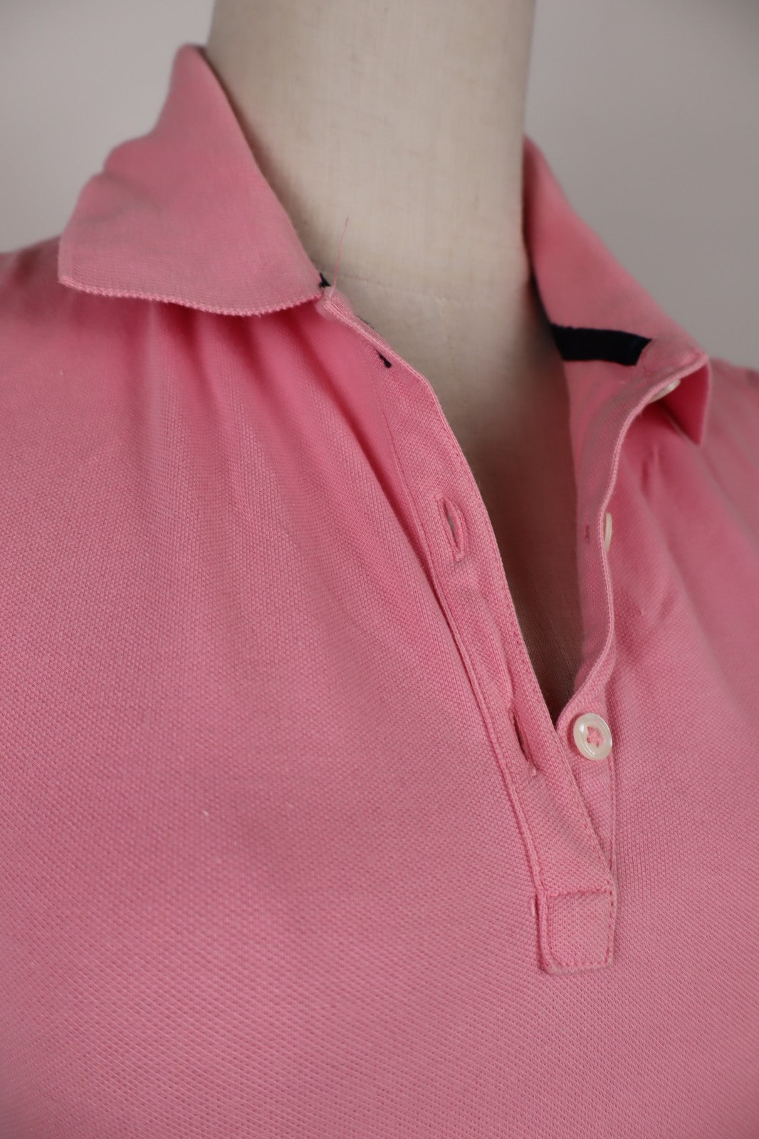 TOMMY HILFIGER POLO MAGLIA DONNA TG XS SLIM WOMAN SHIRT CASUAL VINTAGE LOGO