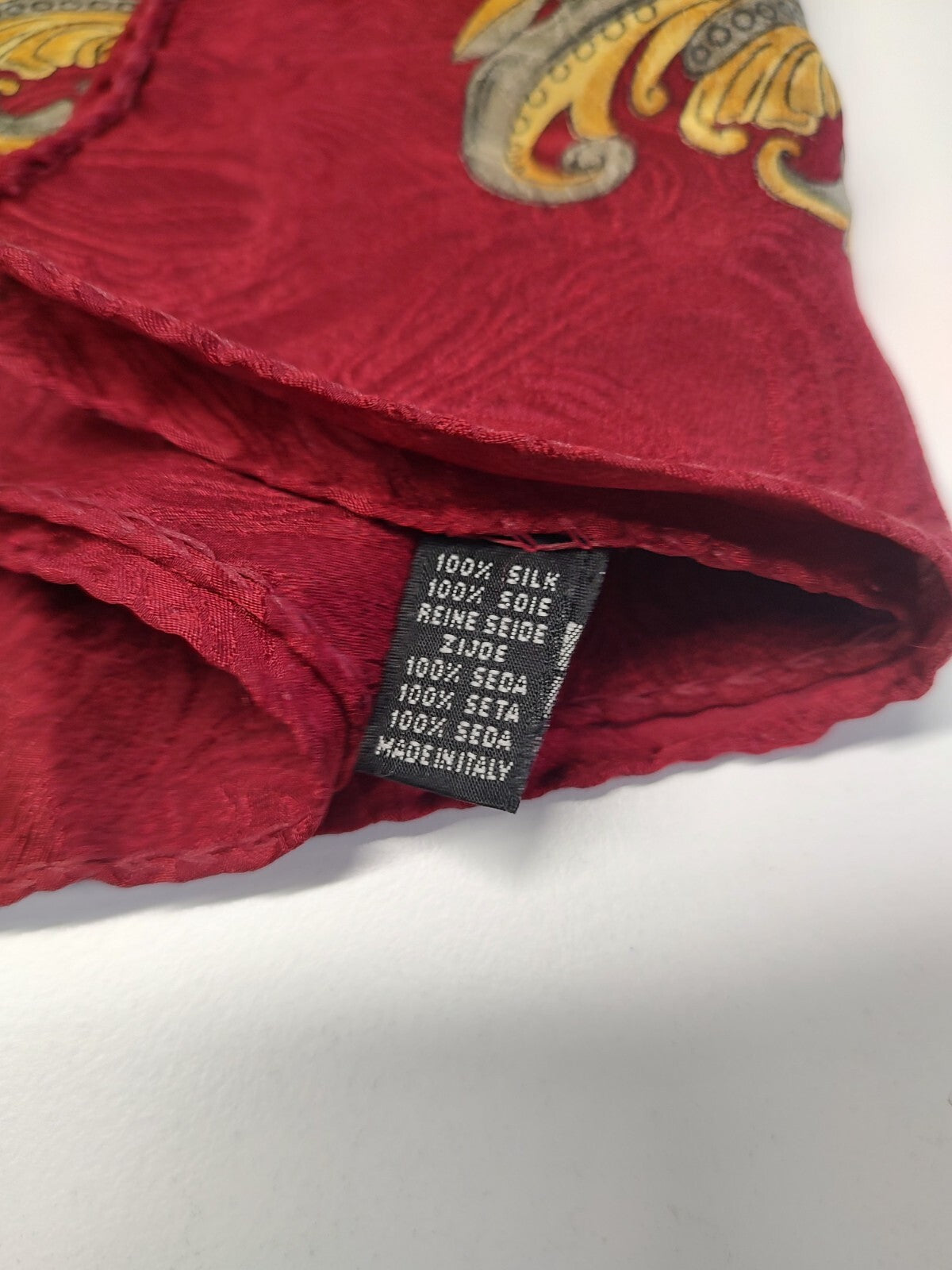 FOULARD 100% SILK SETA SCARVES SCARF SQUARE MADE ITALY