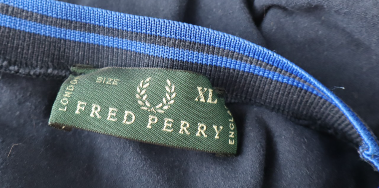 FRED PERRY MAGLIA T-SHIRT UOMO COTONE TG XL MAN T-SHIRT COTTON CASUAL VINTAGE
