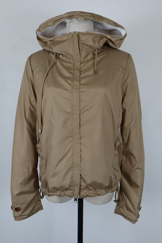 GEOX GIUBBINO DONNA TG 42 WOMAN JACKET GIACCA CASUAL VINTAGE COTONE DOUBLEFACE