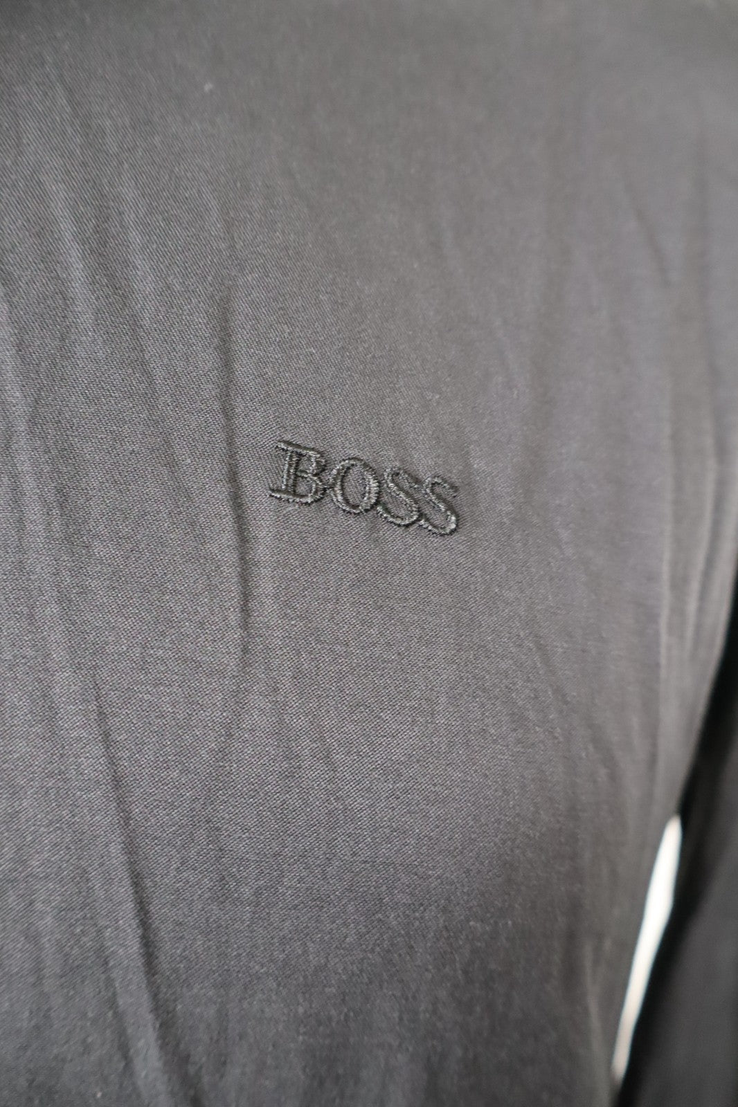 HUGO BOSS CAMICIA COTONE UOMO TG. S MAN CASUAL VINTAGE SHIRT SLIM FIT