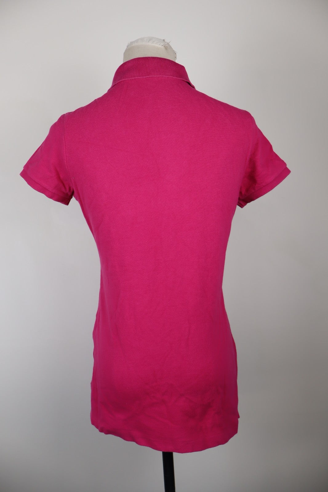 RALPH LAUREN POLO DONNA MAGLIA COTONE M WOMAN SHIRT CASUAL VINTAGE SKINNY LOGO