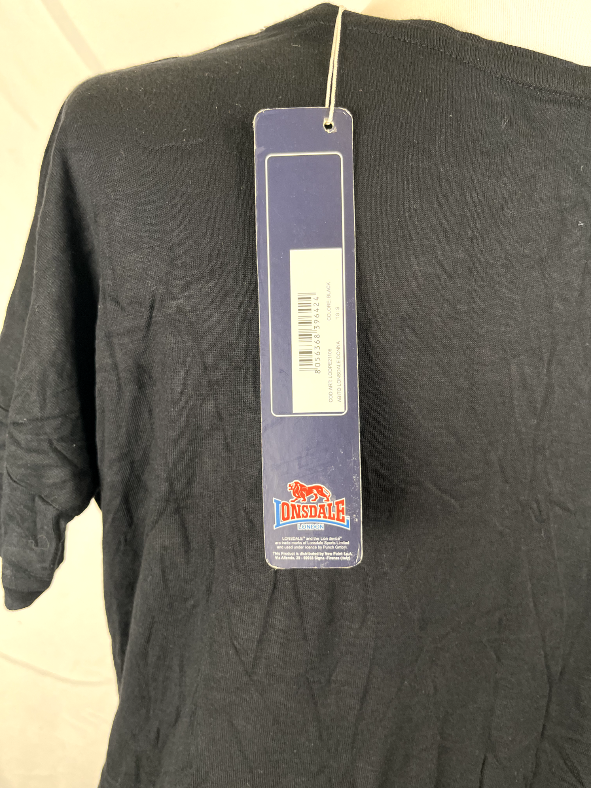 LONSDALE MAGLIA VESTITO DONNA TG. S WOMAN CASUAL VINTAGE DRESS CON TAG.
