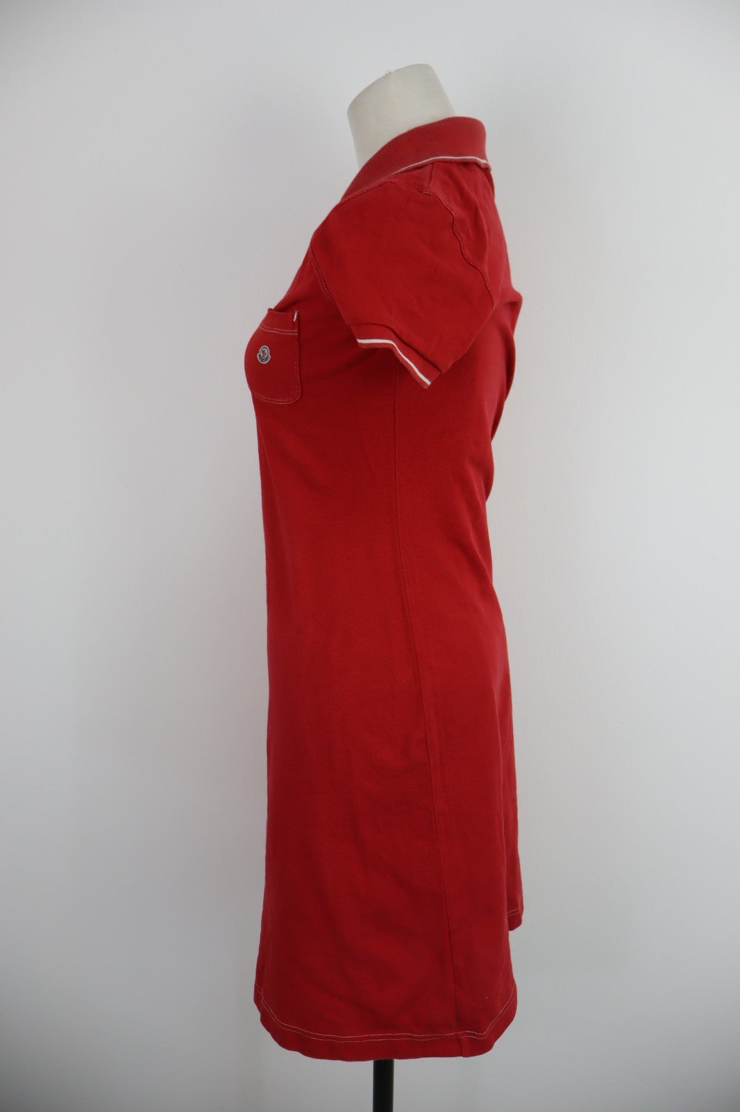 MONCLER VESTITO DONNA TG. M  WOMAN CASUAL VINTAGE DRESS ABITO COTONE
