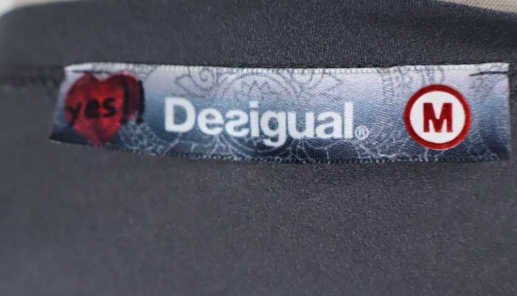 DESIGUAL MAGLIA DONNA TG. M WOMAN CASUAL VINTAGE T-SHIRT REGULAR FIT