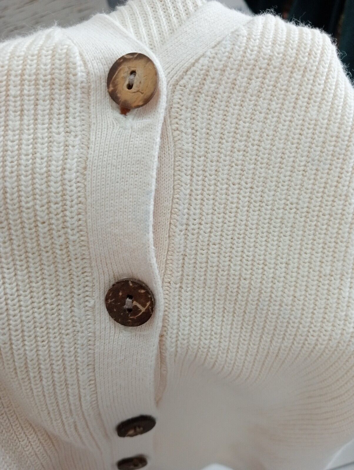 TIMBERLAND MAGLIONE CARDIGAN COTONE DONNA Tg. M WOMAN CASUAL SWEATER ITALY