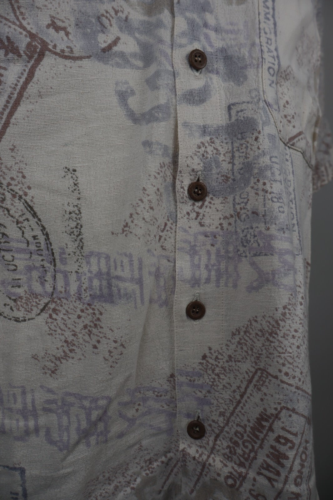 CAMEL COLLECTION CAMICIA UOMO COTONE TG. M MAN CASUAL VINTAGE COTTON SHIRT