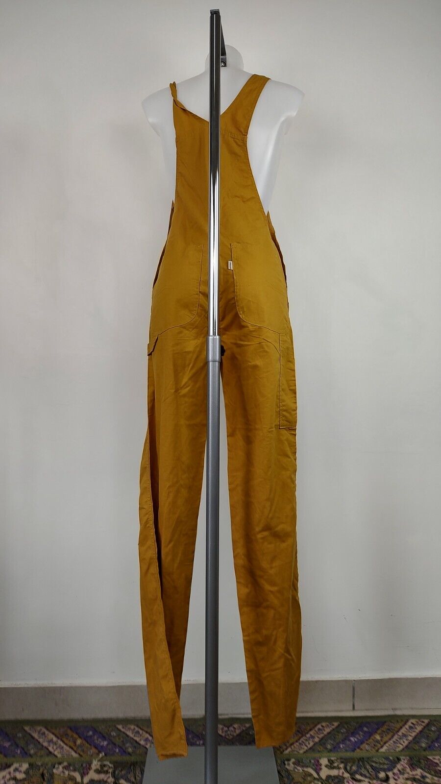 CARRERA COMPLETO DONNA PANTALONE Tg 35 SALOPETTE ONE PIECE VINTAGE VELLUTO