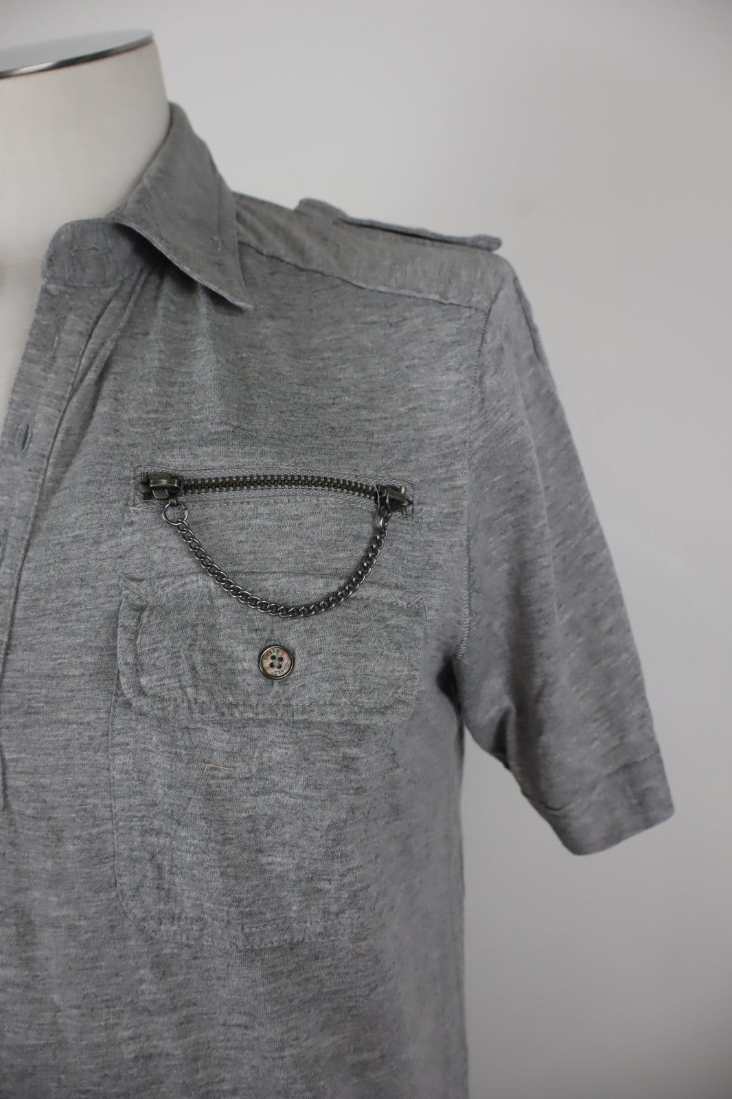 GUESS MAGLIA POLO UOMO COTONE TG. S MAN COTTON T-SHIRT CASUAL VINTAGE TASCHE