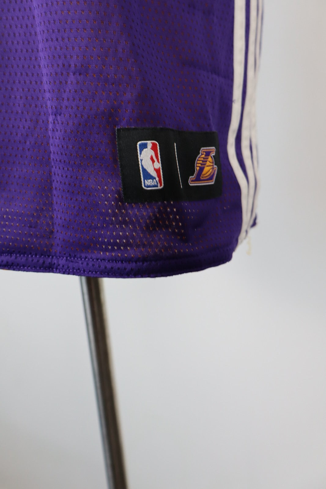 ADIDAS LAKERS LOS ANGELES NBA CANOTTA BASKET T-SHIRT UOMO TG M SPORT