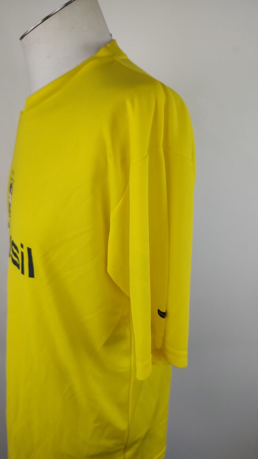 NIKE BRASILE MAGLIA CALCIO UOMO Tg M SOCCER JERSEY TRIKOT VINTAGE