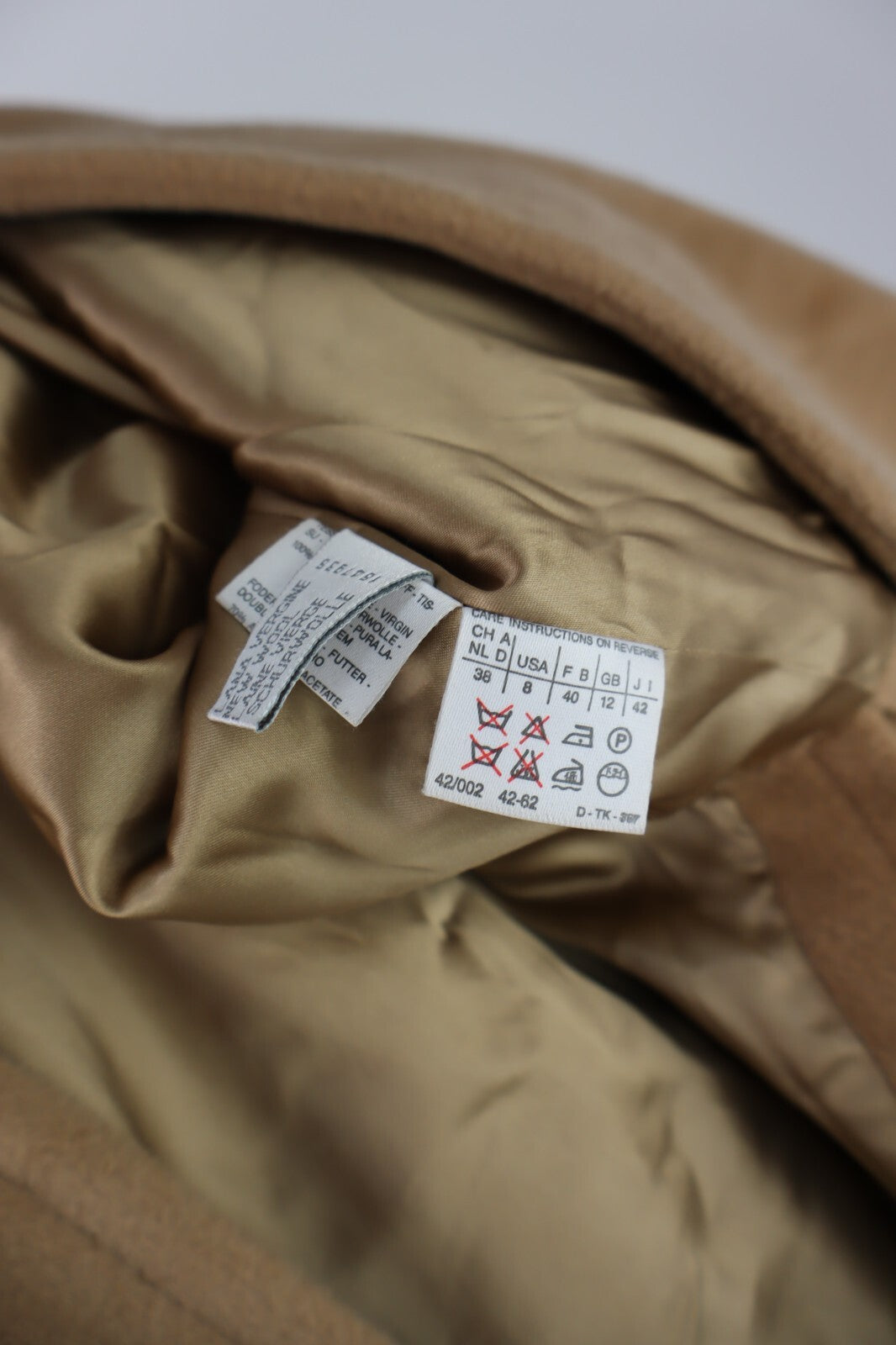 MAX MARA CAPPOTTO LANA GIACCA DONNA TG 42 WOMAN COAT VINTAGE CASUAL