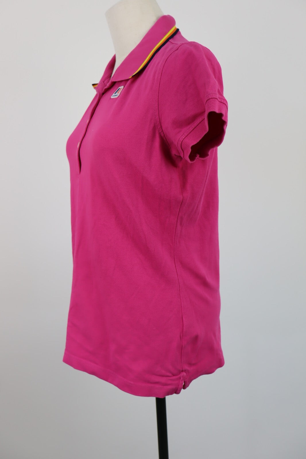 KWAY POLO MAGLIA DONNA COTONE TG. M WOMAN COTTON SHIRT CASUAL VINTAGE