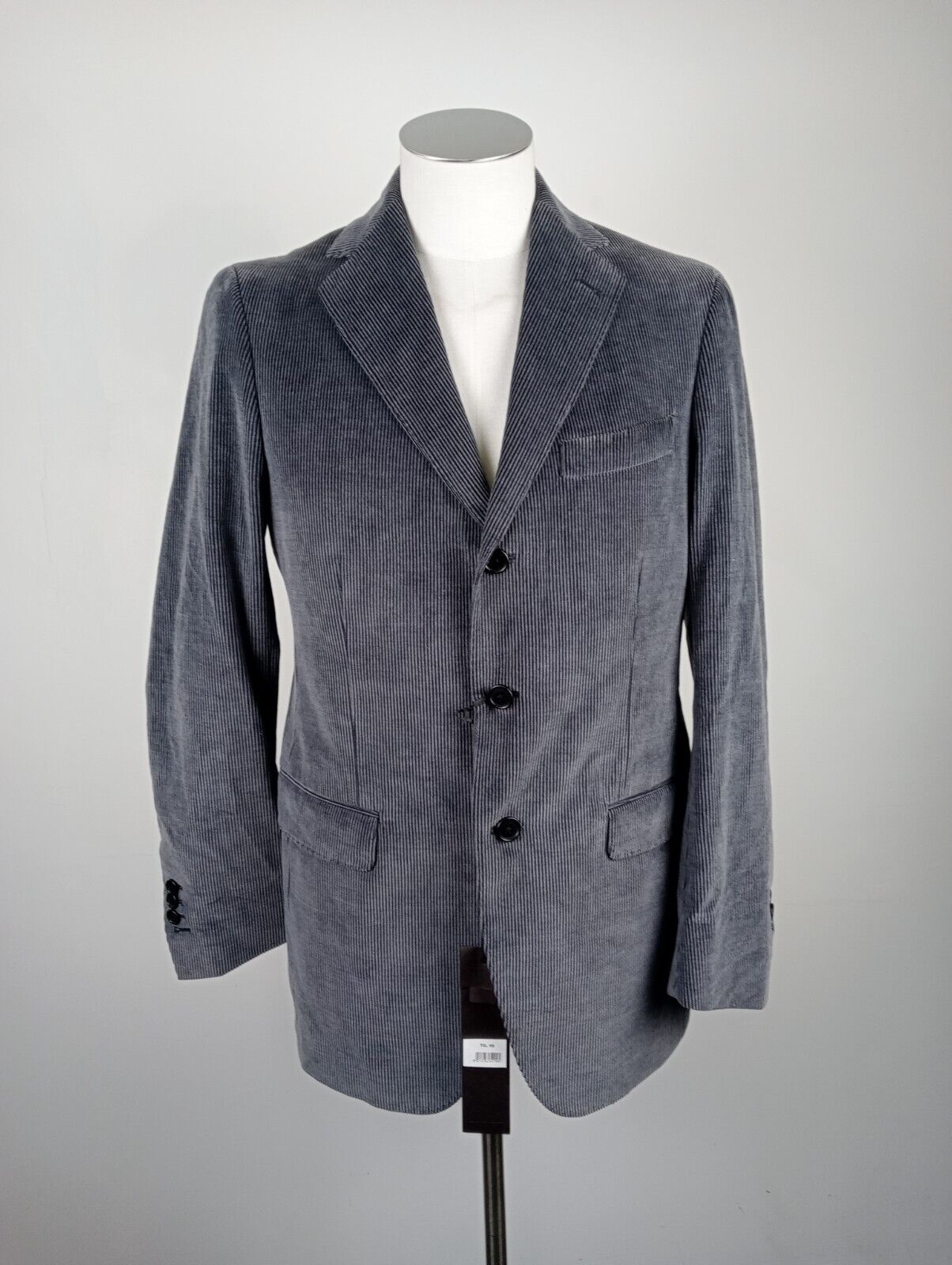 ZEGNA PER HILTON BLAZER GIACCA LANA COTONE UOMO Tg 46 MAN JACKET VINTAGE CASUAL