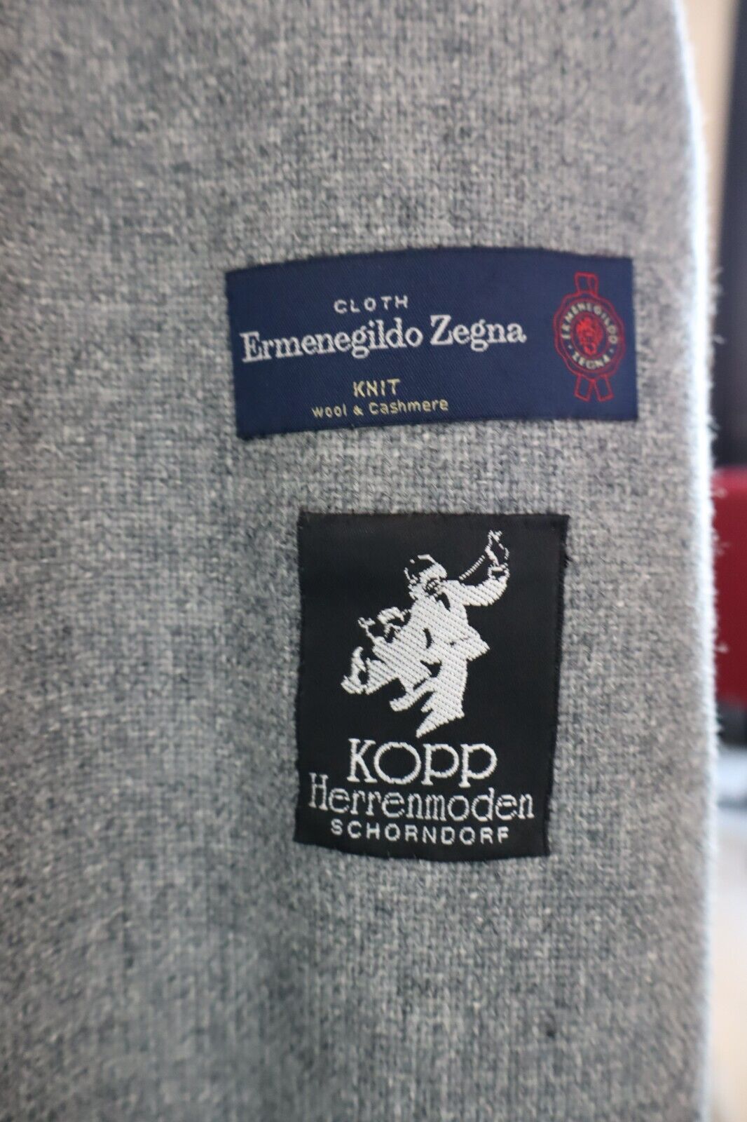 ZEGNA PER KOPP WINDSOR BLAZER GIACCA LANA WOOL UOMO 46 MAN JACKET VINTAGE CASUAL