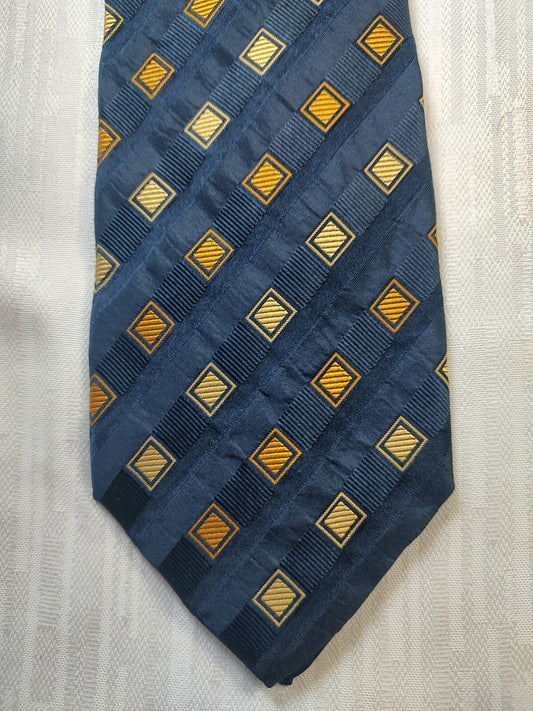 BYBLOS 100% SILK TIE SETA CRAVATTA NECKTIE MADE IN ITALY CLASSIC