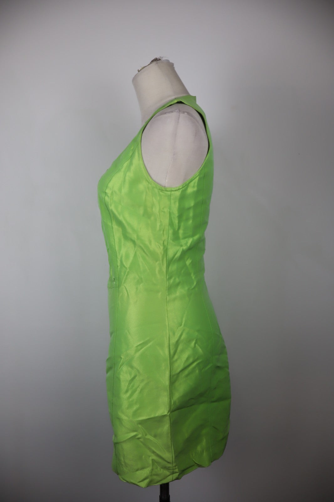 BYBLOS VESTITO SMANICATO DONNA TG. 42 WOMAN CASUAL VINTAGE DRESS ABITO CERNIERA