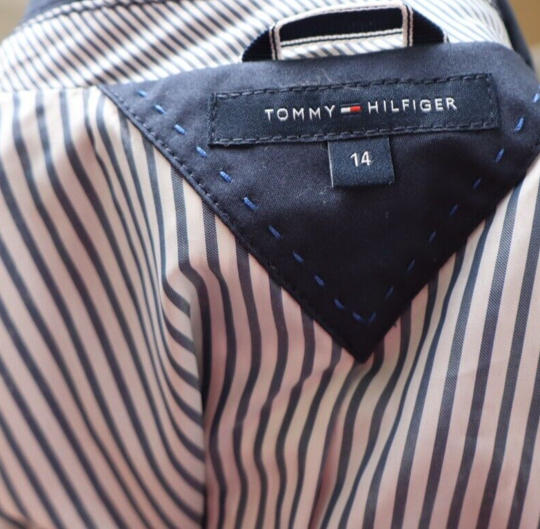 TOMMY HILFIGER BLAZER GIACCA COTONE Tg 14 RAGAZZO BOY MAN JACKET VINTAGE