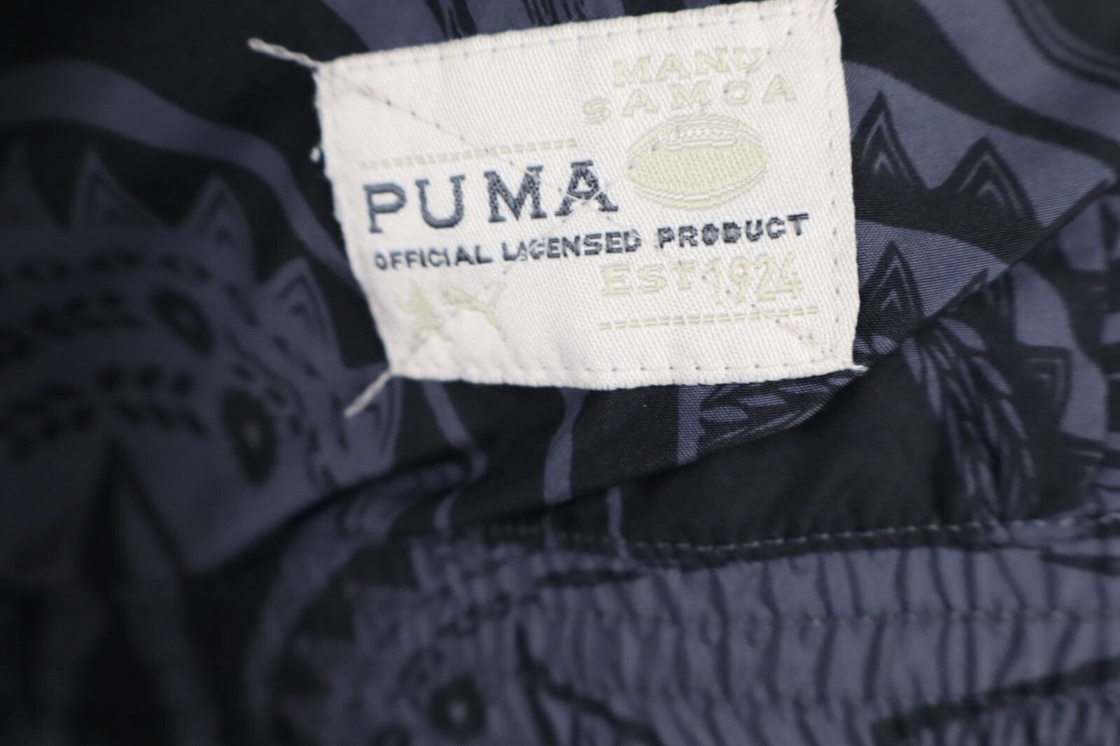 PUMA RUGBY SAMOA FELPA GIACCA UOMO Tg 44 46 MAN VINTAGE SPORT JACKET DOUBLE FACE