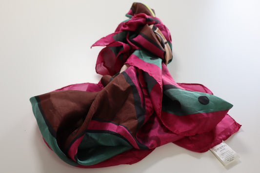 THUN FOULARD 100% SILK SETA SCARVES SCARF SQUARE MADE ITALY