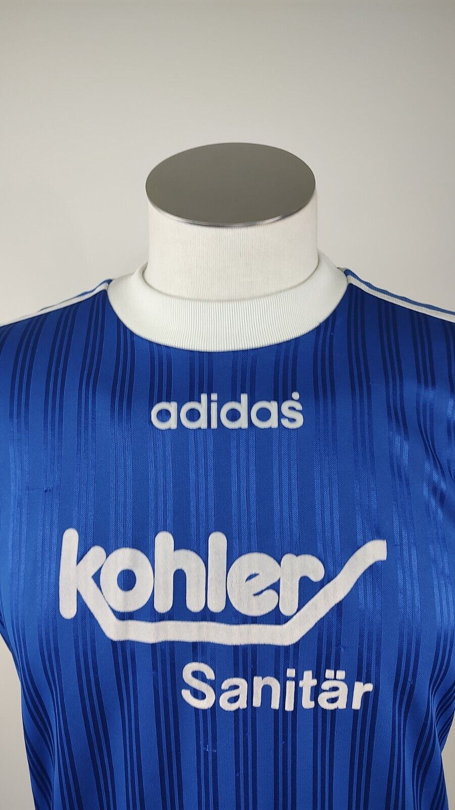 ADIDAS KOHLER N. 3 MAGLIA CALCIO UOMO Tg 16 SOCCER MAN JERSEY MADE IN UK