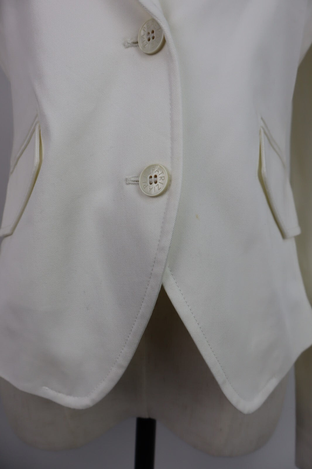 PATRIZIA PEPE GIACCA BLAZER DONNA Tg 46 WOMAN VINTAGE JACKET COTONE