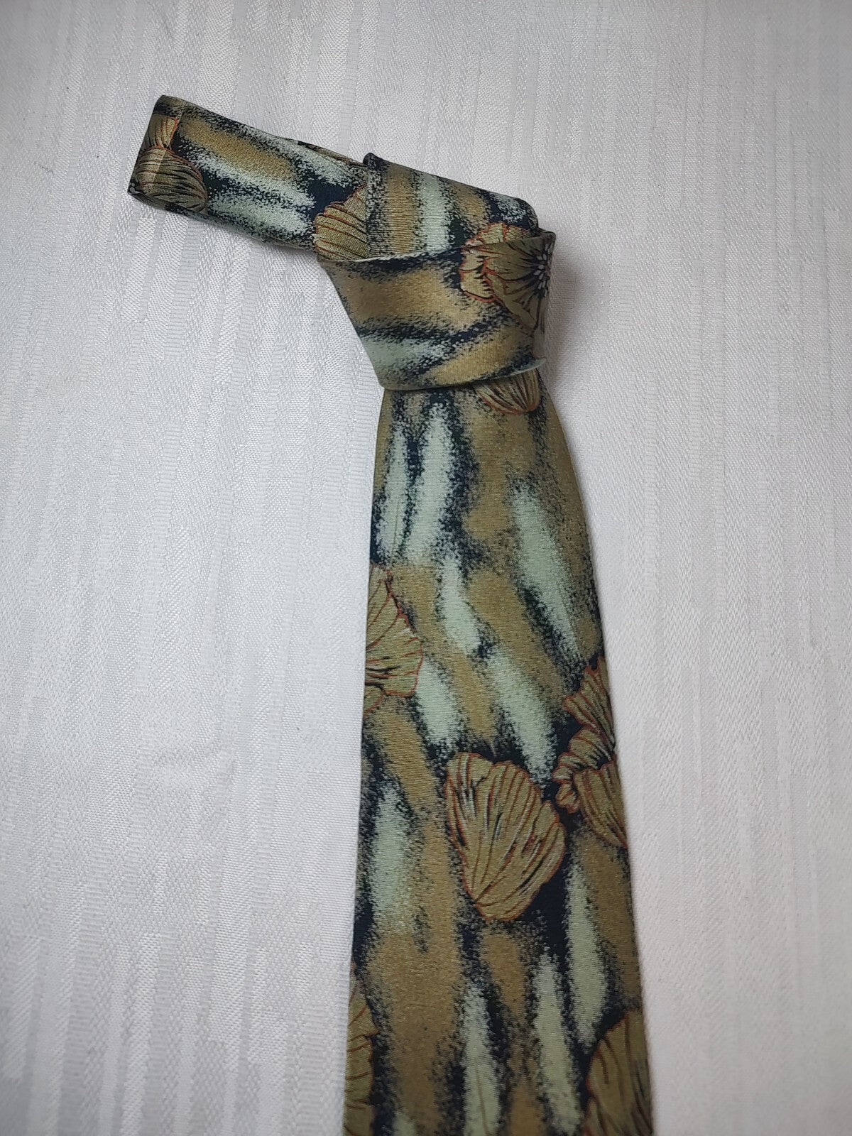 TRUSSARDI 100% SILK TIE SETA CRAVATTA NECKTIE MADE IN ITALY CLASSIC