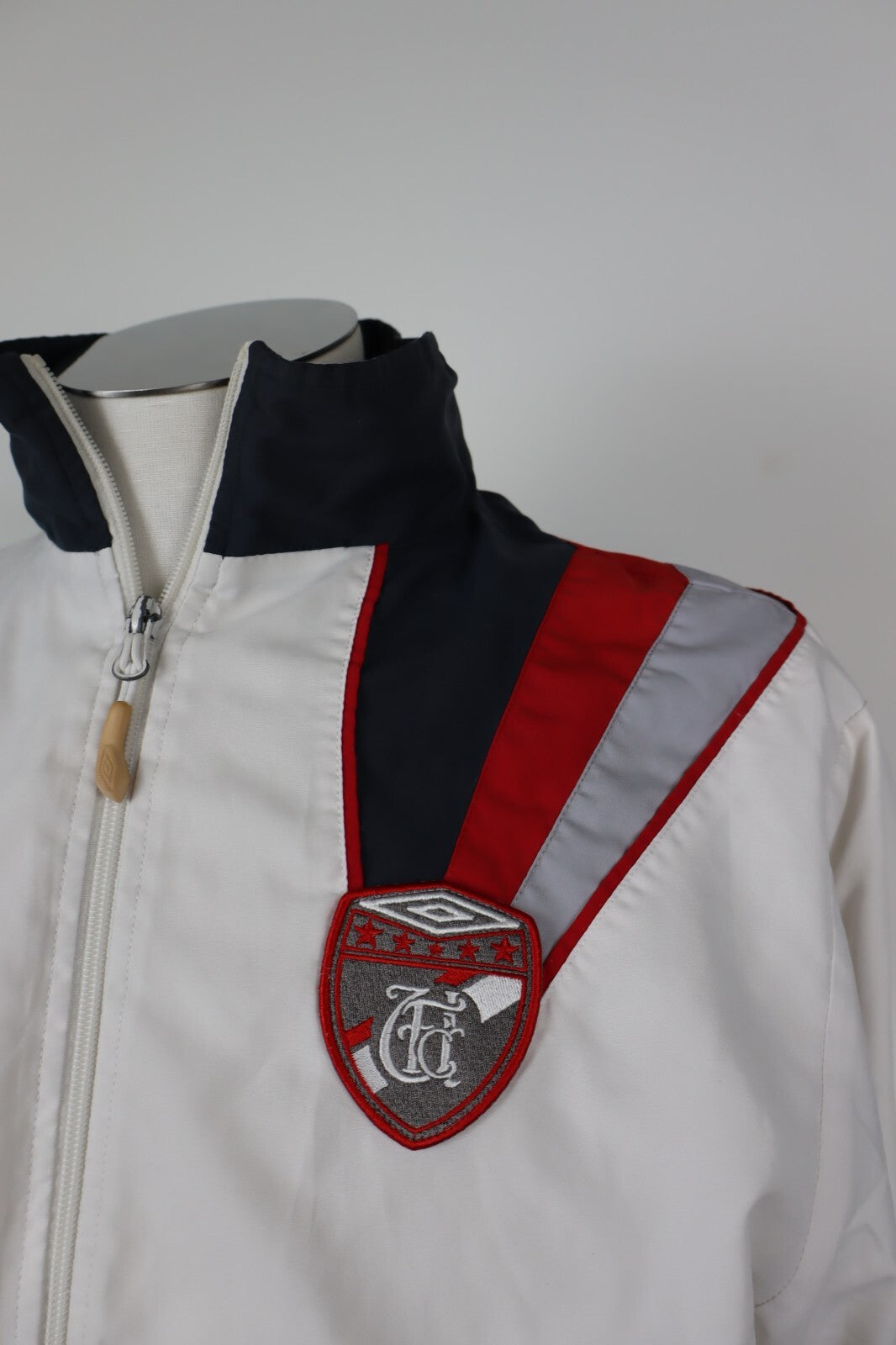 UMBRO  GIACCA SPORT CALCIO  UOMO Tg M MAN VINTAGE SOCCER JACKET