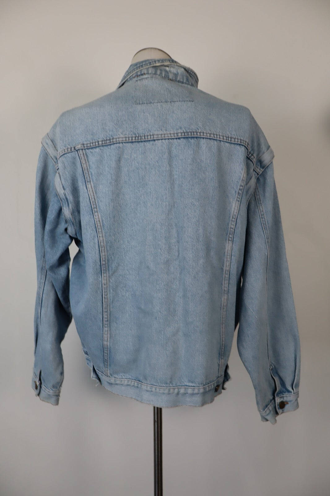 CASUCCI C-001 GIACCA GIUBBINO JEANS DENIM UOMO Tg 32 MAN CASUAL VINTAGE JACKET