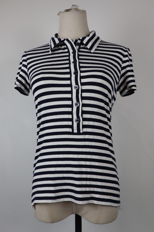 ARMANI JEANS AJ POLO DONNA TG. 46 WOMAN SHIRT CASUAL VINTAGE ITALY