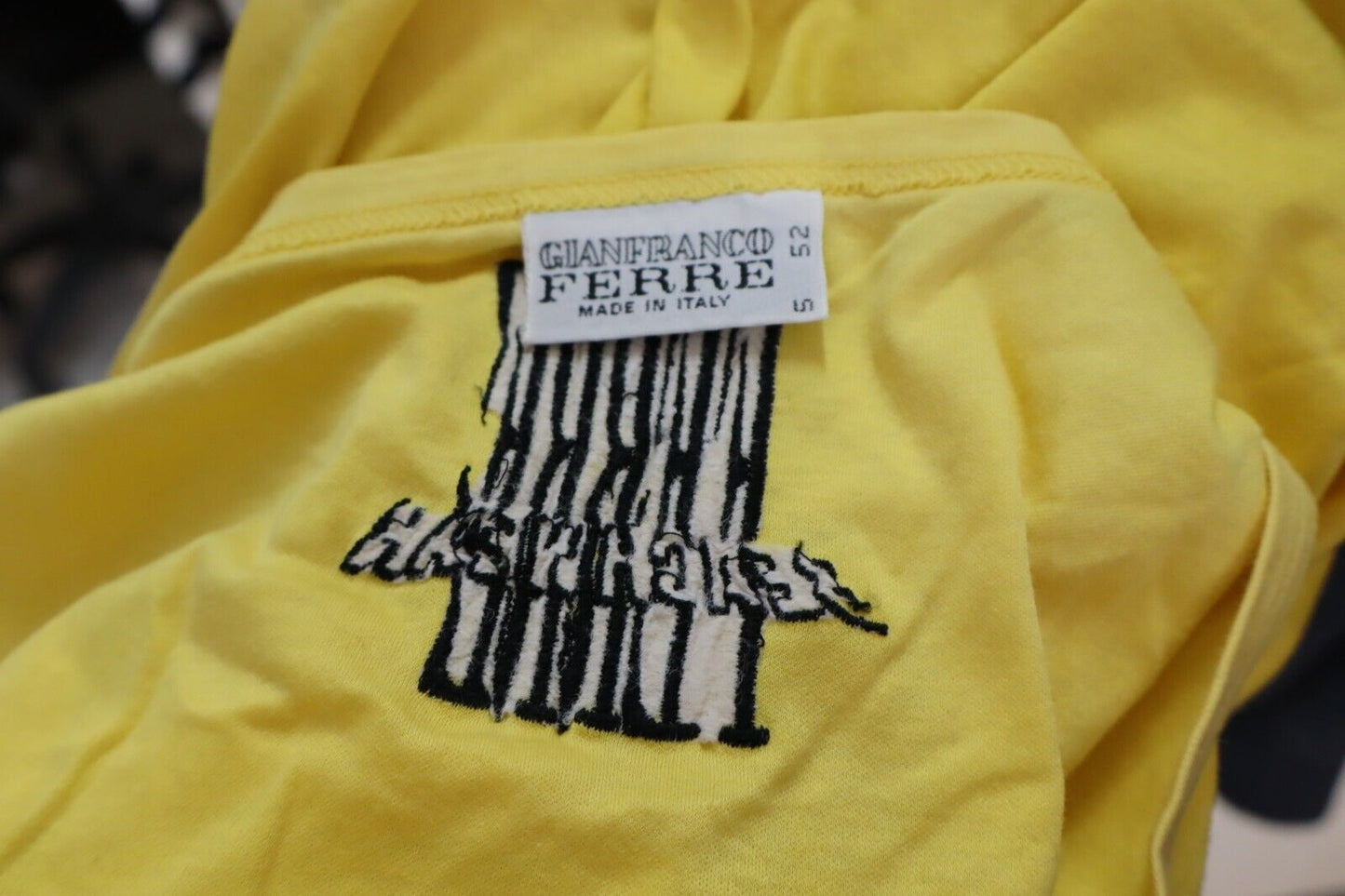 GIANFRANCO FERRE CANOTTA UOMO MAGLIA TOP TG 52 5 MAN T-SHIRT CASUAL VINTAGE