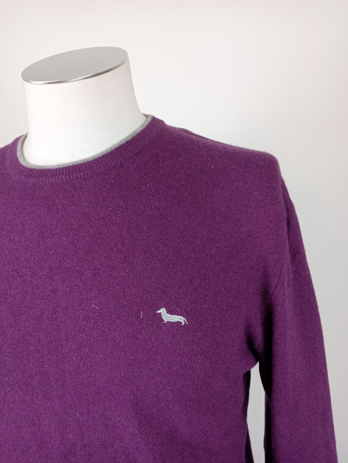 HARMONT & BLAINE MAGLIONE LANA MERINOS CASHMERE UOMO Tg. M MAN SWEATER CASUAL