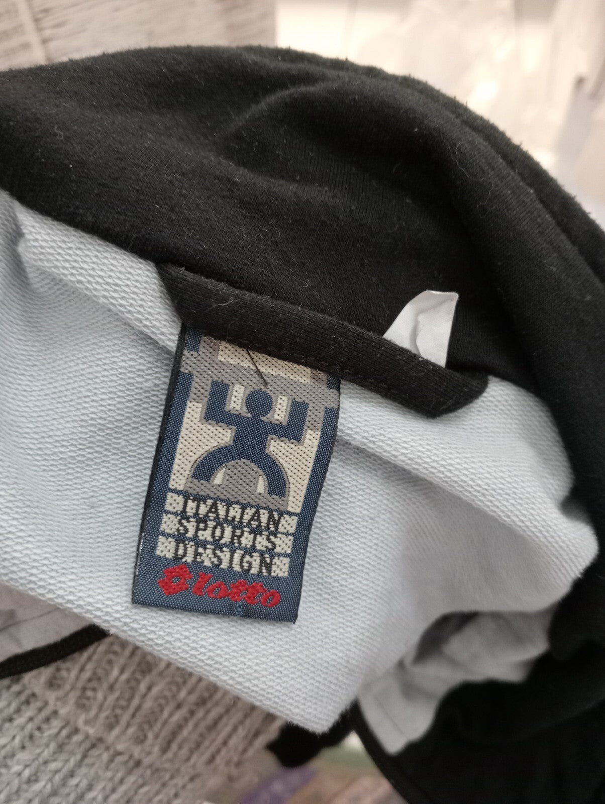 LOTTO GIACCA TENNIS JACKET CON ZIP MAN SHIRT UOMO TG M VINTAGE SPORT TRAINING